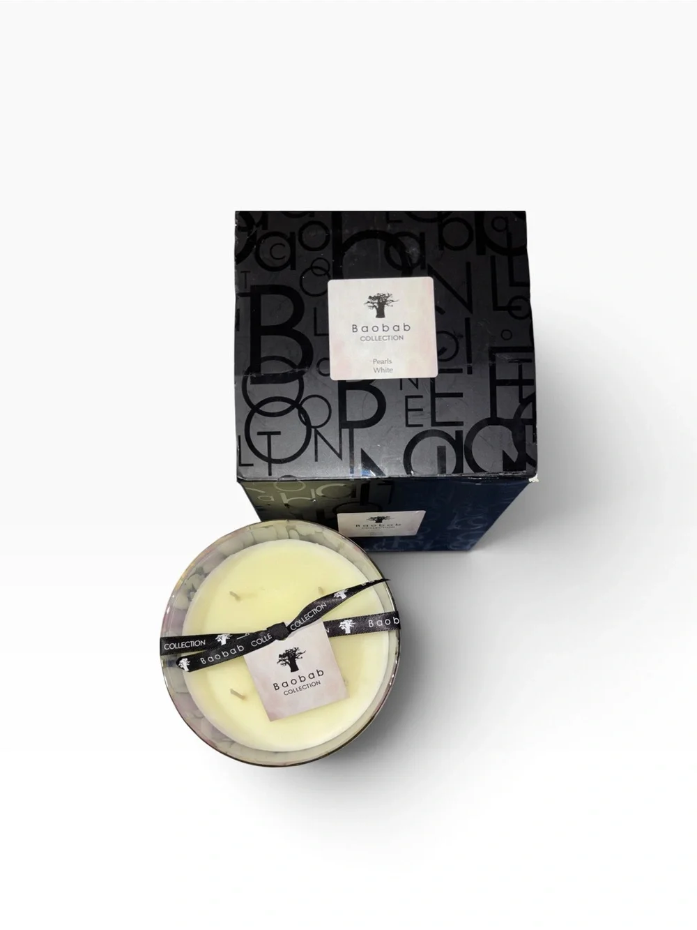 White Pearls Candle